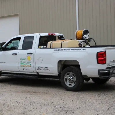 company truck parked